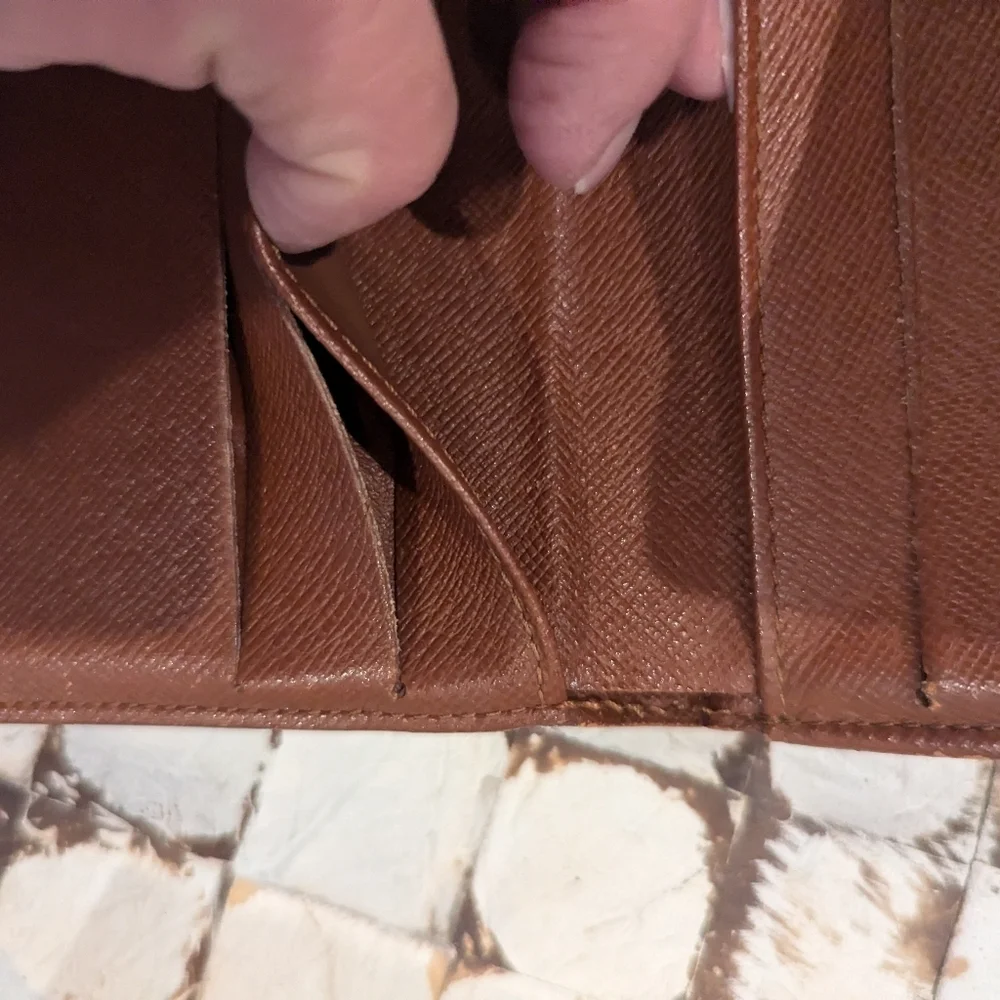 LV Small Brown Monogram wallet